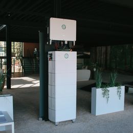 Foto van een installatie door EcoHeat Innovations.