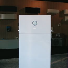 Foto van een installatie door EcoHeat Innovations.